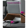 ICY BOX IB-DK2245AC Kabelgebunden USB 3.2 Gen 1 (3.1 Gen 1) Type-C Schwarz