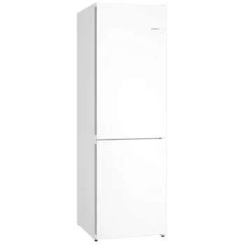 Kühl-Gefrierkombination Bosch Serie 4 KGN362WDF — freistehend, 321 L (218 L Kühlteil / 103 L Gefrierteil), Gefrierteil unten, NoFrost, weiß