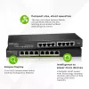 Zyxel GS1915-8 Managed L2 Gigabit Ethernet (10/100/1000) Schwarz