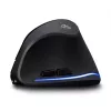 Kabellose vertikale Maus MEDIA-TECH MT1123, schwarz, 2400 DPI, 5 Tasten, RF-USB-Empfänger