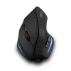 Kabellose vertikale Maus MEDIA-TECH MT1123, schwarz, 2400 DPI, 5 Tasten, RF-USB-Empfänger