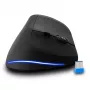 Kabellose vertikale Maus MEDIA-TECH MT1123, schwarz, 2400 DPI, 5 Tasten, RF-USB-Empfänger