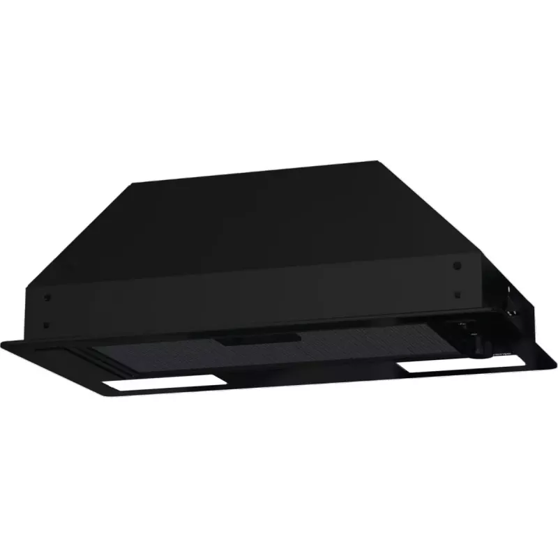 Einbau-Dunstabzugshaube Gorenje BHI681EB — 534 mm Breite, 370 m³/h, Aluminium-Fettfilter, 67 dB, schwarz
