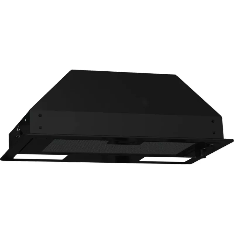 Einbau-Dunstabzugshaube Gorenje BHI681EB — 534 mm Breite, 370 m³/h, Aluminium-Fettfilter, 67 dB, schwarz