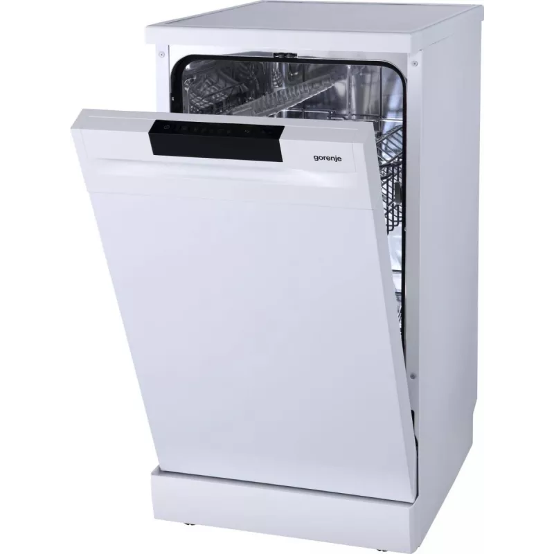 Freistehender Geschirrspüler Gorenje GS520E15W — 9 Maßgedecke, 47 dB, 448×600×845 mm, 9 L/Spülgang