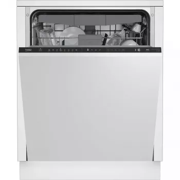 Beko BDIN38521Q Vollintegrierter Geschirrspüler, 15 Maßgedecke, 44 dB