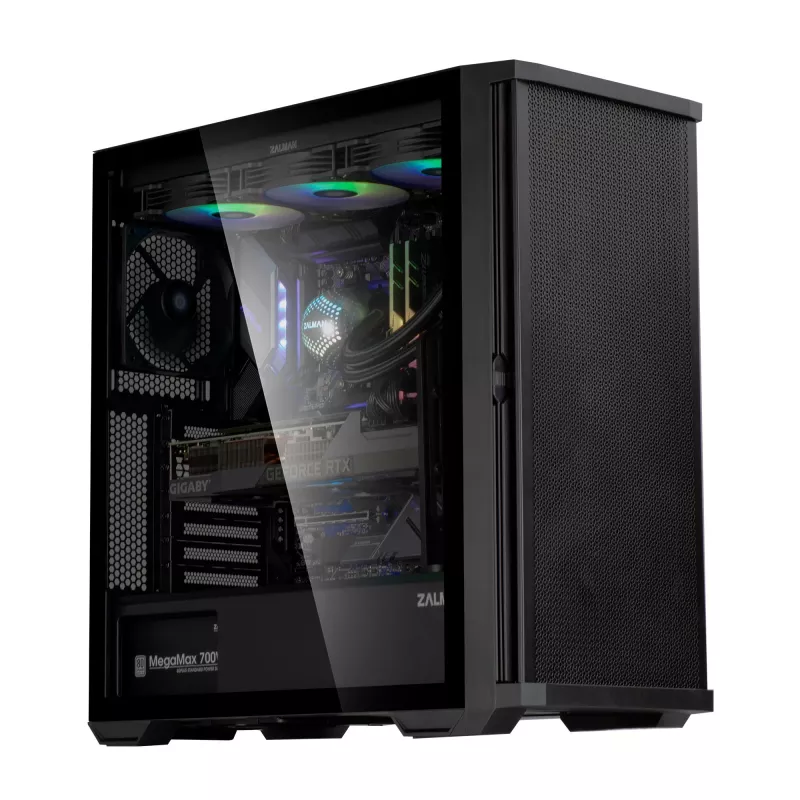 Zalman Z10 Computergehäuse Midi-Tower Schwarz