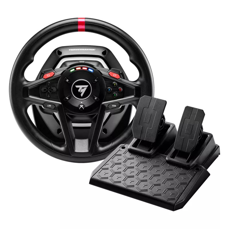 Thrustmaster T128 Schwarz USB Steering wheel + Pedals Analogue PC 4460184