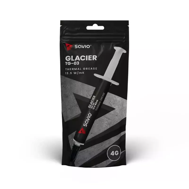 Wärmeleitpaste SAVIO TG-03 13,5 W/m·K 4 g — Wärmeleitpaste für CPUs und GPUs