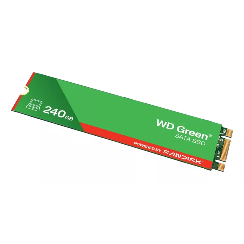 WESTERN DIGITAL SSD – WD Green – 240 GB – SATA 6 Gb/s – M.2 2280