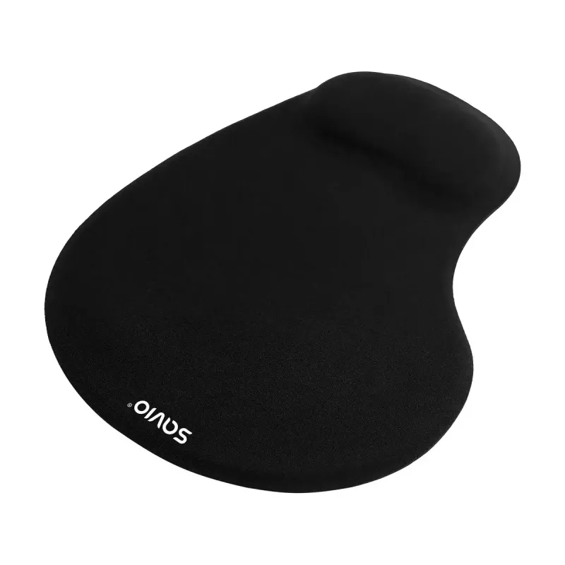 Mauspad SAVIO MP-01B Gel-Handgelenkauflage 3 mm Dicke 230×190 mm schwarz