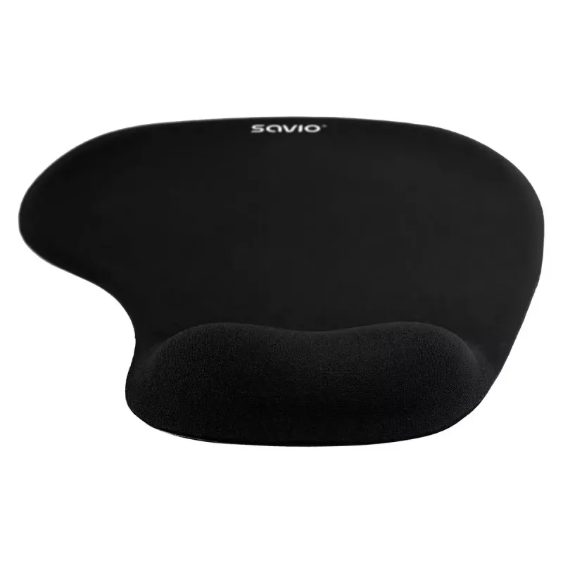 Mauspad SAVIO MP-01B Gel-Handgelenkauflage 3 mm Dicke 230×190 mm schwarz
