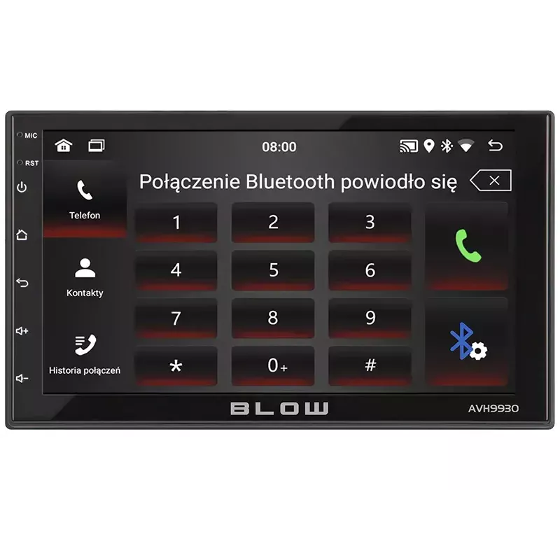 Car Multimedia Player BLOW AVH-9930 Black 200 W Wi-Fi Bluetooth