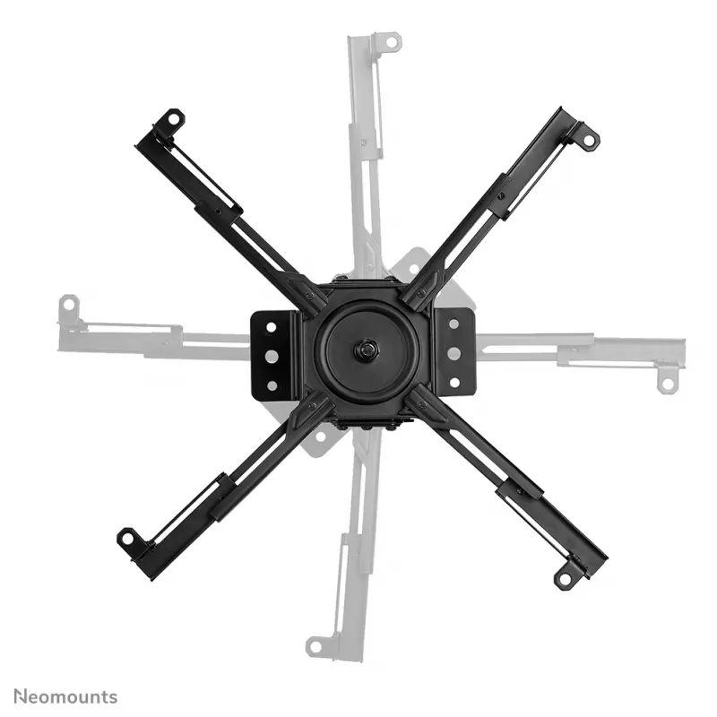 Neomounts CL25-530BL1 Beamer-Deckenhalterung - Höhe 25,5 cm - einfache Installation - voll bewegungsfähig