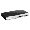 D-Link DGS-1210-52MP Managed L2 Gigabit Ethernet (10/100/1000) Power over Ethernet (PoE) Schwarz, Grau
