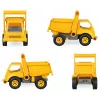 Lena EcoActives Kipper, LKW, Kipper, 2 Jahr(e), Kunststoff, Holz, Schwarz, Gelb