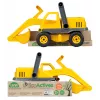 Bagger Lena EcoActives 04211 Kunststoff Holz Schwarz Grau Gelb