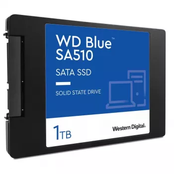 WESTERN DIGITAL SSD - WD Blue SA510 - 1 TB - SATA 6 Gb/s - 2,5 Zoll - 7 mm Gehäuse