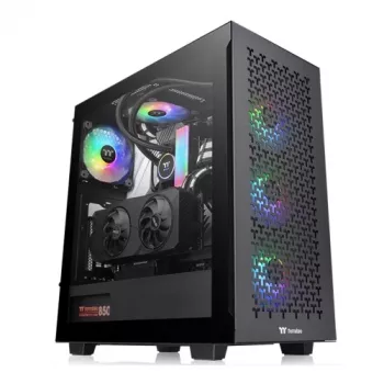 Thermaltake V350 TG ARGB Air Mid-Tower-Gehäuse, schwarz