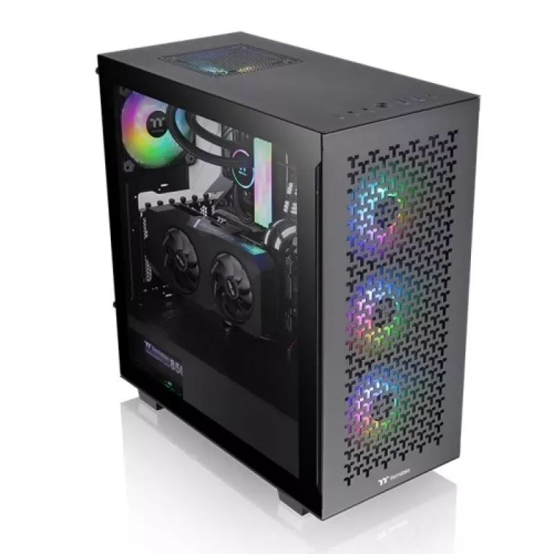 Thermaltake V350 TG ARGB Air Mid-Tower-Gehäuse, schwarz
