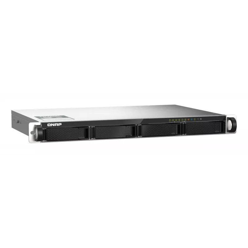 QNAP TS-435XEU NAS Rack (1U) Marvell CN9131 4 GB DDR4 0 TB QNAP QTS Schwarz, Grau
