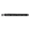 QNAP TS-435XEU NAS Rack (1U) Marvell CN9131 4 GB DDR4 0 TB QNAP QTS Schwarz, Grau