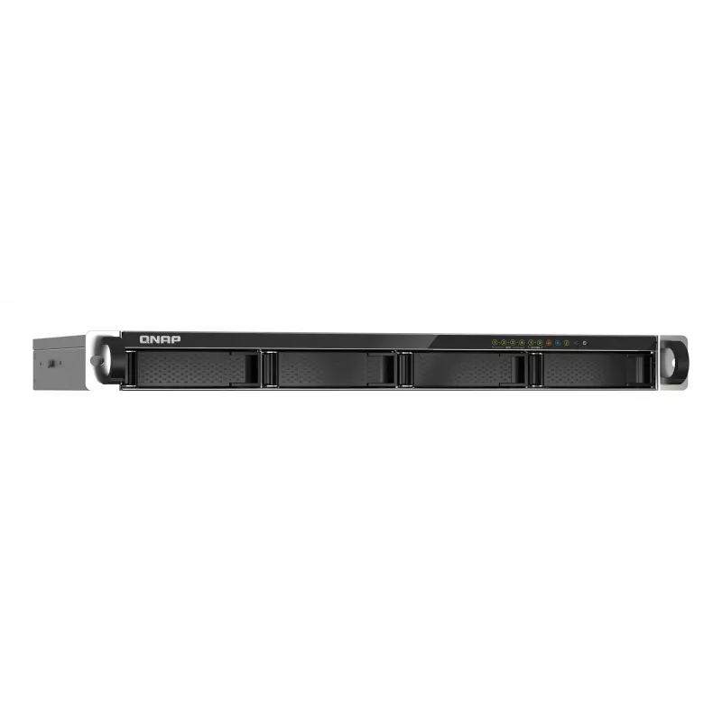 QNAP TS-435XEU NAS Rack (1U) Marvell CN9131 4 GB DDR4 0 TB QNAP QTS Schwarz, Grau