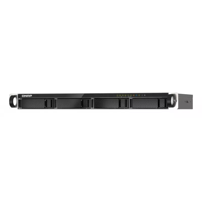 QNAP TS-435XEU NAS Rack (1U) Marvell CN9131 4 GB DDR4 0 TB QNAP QTS Schwarz, Grau