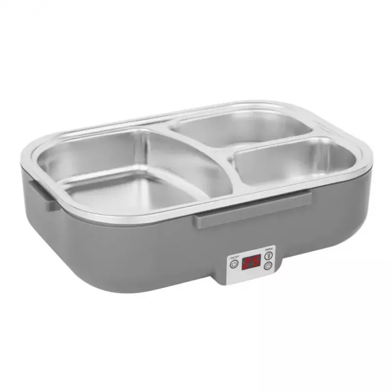Noveen LB640 elektrische Lunchbox, Dunkelgrau