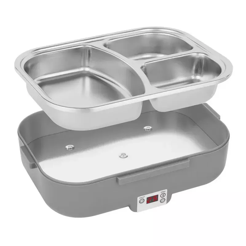 Noveen LB640 elektrische Lunchbox, Dunkelgrau