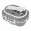 Noveen LB640 elektrische Lunchbox, Dunkelgrau