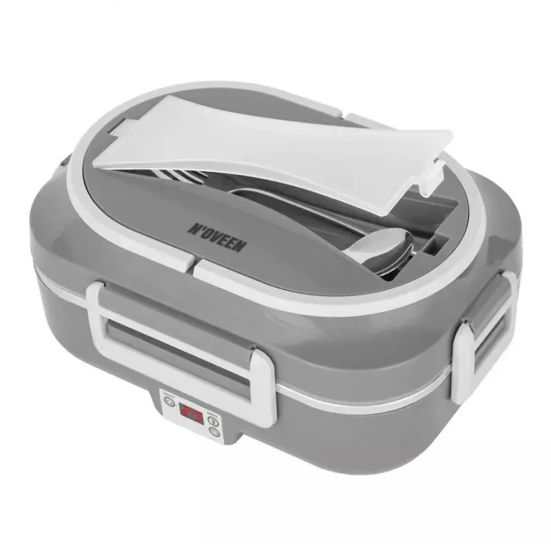 Noveen LB640 elektrische Lunchbox, Dunkelgrau