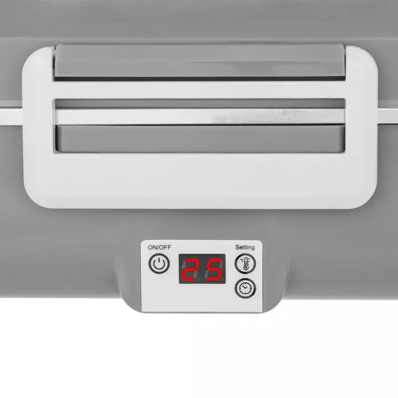 Noveen LB640 elektrische Lunchbox, Dunkelgrau