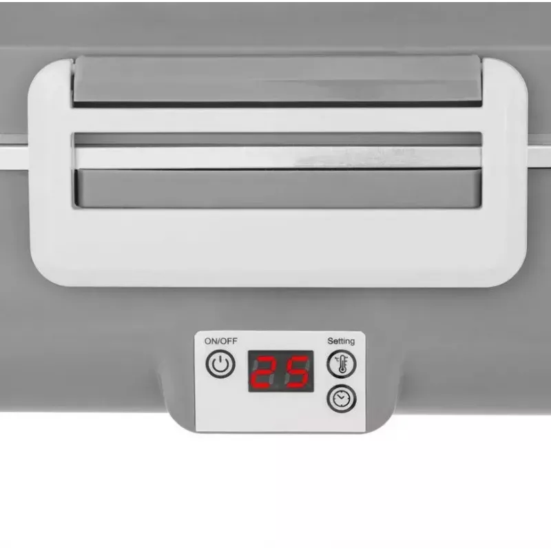 Noveen LB640 elektrische Lunchbox, Dunkelgrau