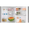 Kühl-Gefrierkombination Bosch Serie 4 KGN362IDF, freistehend, 321 L Gesamt (218 L Kühlschrank / 103 L Gefrierschrank), Edelstahl, Gefrierteil unten