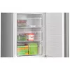 Kühl-Gefrierkombination Bosch Serie 4 KGN362IDF, freistehend, 321 L Gesamt (218 L Kühlschrank / 103 L Gefrierschrank), Edelstahl, Gefrierteil unten