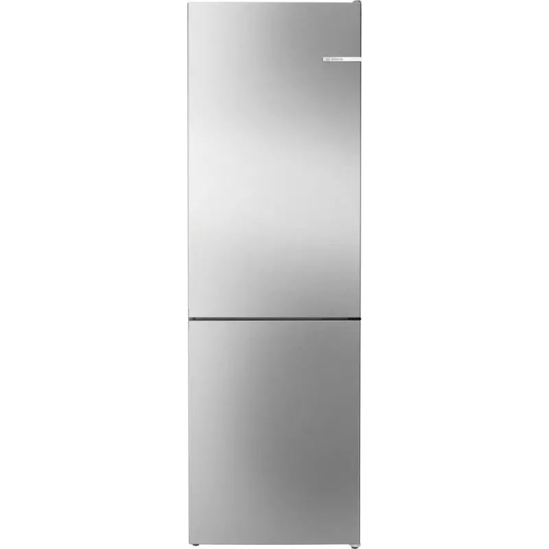 Kühl-Gefrierkombination Bosch Serie 4 KGN362IDF, freistehend, 321 L Gesamt (218 L Kühlschrank / 103 L Gefrierschrank), Edelstahl, Gefrierteil unten