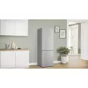 Kühl-Gefrierkombination Bosch Serie 4 KGN362IDF, freistehend, 321 L Gesamt (218 L Kühlschrank / 103 L Gefrierschrank), Edelstahl, Gefrierteil unten