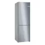 Kühl-Gefrierkombination Bosch Serie 4 KGN362IDF, freistehend, 321 L Gesamt (218 L Kühlschrank / 103 L Gefrierschrank), Edelstahl, Gefrierteil unten