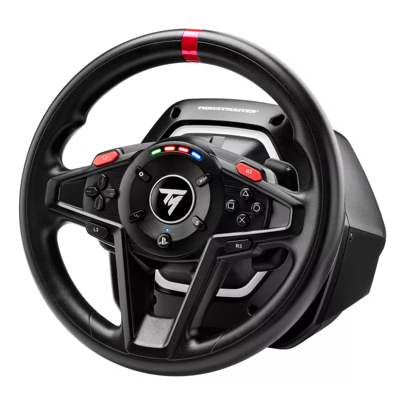Thrustmaster T128 Schwarz USB Steering wheel + Pedals Analogue PC, PlayStation 4, PlayStation 5