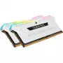 CORSAIR Arbeitsspeicher 32GB DDR4 3200MHz C16 (2x16GB) Vengeance RGB Pro Weiß
