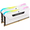 CORSAIR Arbeitsspeicher 32GB DDR4 3200MHz C16 (2x16GB) Vengeance RGB Pro Weiß