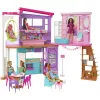 Barbie Ferienhaus Spielset mit über 30 Teilen, Spielzeug für Kinder ab 3 Jahren