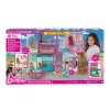 Barbie Ferienhaus Spielset mit über 30 Teilen, Spielzeug für Kinder ab 3 Jahren