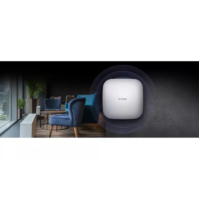 D-Link AX1800 Wi-Fi 6 Dual-Band PoE Access Point
