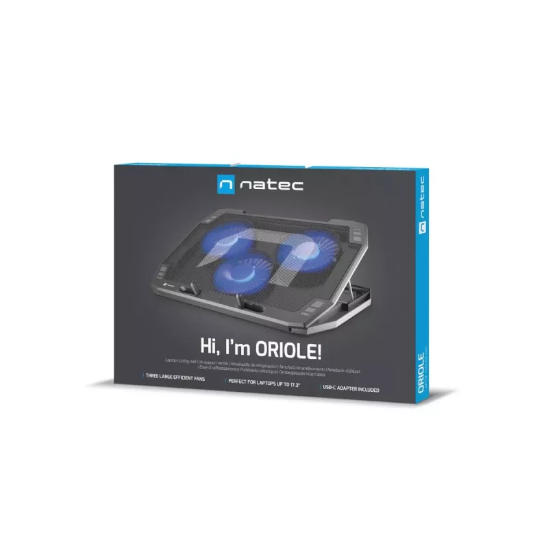 NATEC Laptop-Kühler Kühlpad Natec Oriole 1