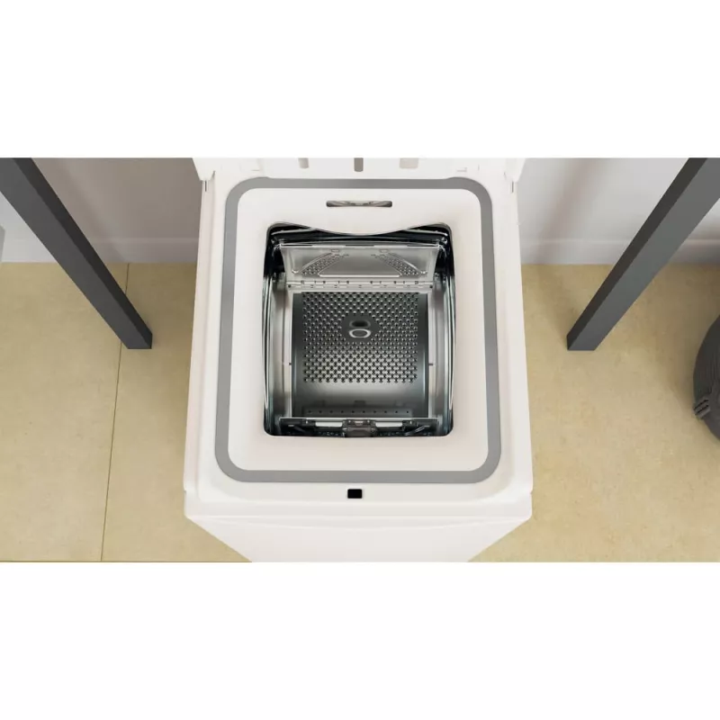 Whirlpool TDLR 6040L PL/N freistehende Toplader-Waschmaschine, 6 kg, 1000 U/min, weiß