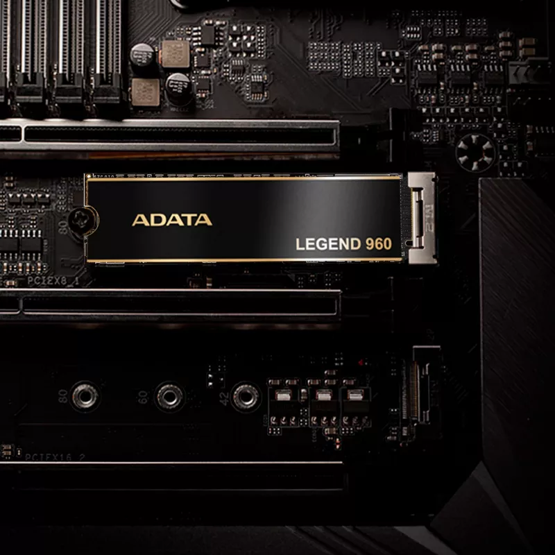 SSD ADATA LEGEND 960 M.2 NVMe 2 TB PCIe 4.0, Lesen 7400 MB/s, Schreiben 6800 MB/s, 3D NAND, Kühlkörper