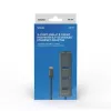 USB-C Hub SAVIO AK-57 mit 3× USB-A, RJ-45 Gigabit Ethernet (5000 Mbit/s), Aluminium grau