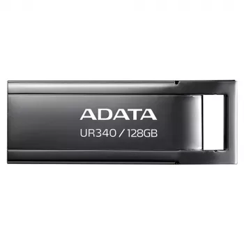USB-Flash-Laufwerk ADATA UR340 128 GB USB Typ-A 3.2 Gen 2, Metallgehäuse, schwarz